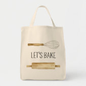 Culinary Utensils Bakery Bakers  Tote Bag (Voorkant)