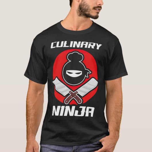 Culinja Funny king Kitchen Guru Chef desser T-shirt (Voorkant)