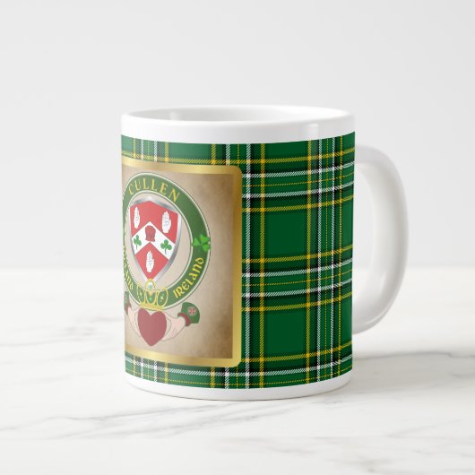 Cullen/O'Cullen Irish Shield Claddagh Grote Koffiekop (Voorkant rechts)