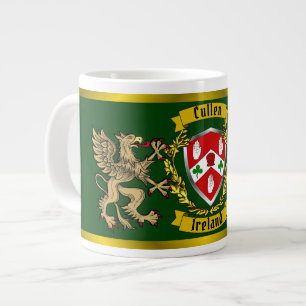 Cullen/O'Cullen Irish Shield & Griffins Grote Koffiekop