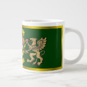 Cullen/O'Cullen Irish Shield & Griffins Grote Koffiekop (Rechts)