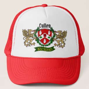 Cullen/O'Cullen Irish Shield w/Griffins Trucker Pet