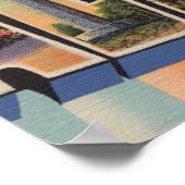 Cullman, Alabama - Grote lettertjes Poster (Hoek)