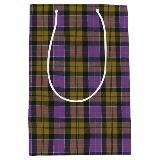 Culloden Ancient Original Scottish Tartan Medium Cadeauzakje (Voorkant)