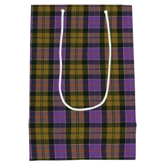 Culloden Ancient Original Scottish Tartan Medium Cadeauzakje (Achterkant)