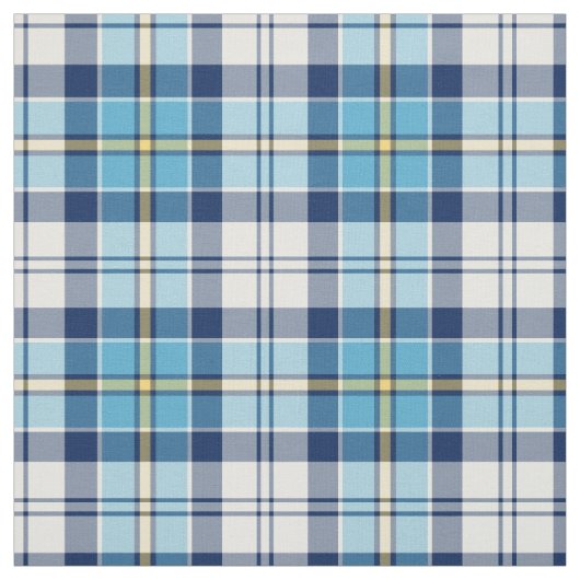 Culloden Blue Dress Tartan Stof (Swatch)