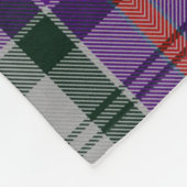 Culloden Dress Tartan Fleece Deken (Hoek)