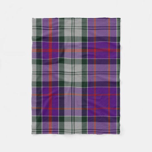Culloden Dress Tartan Fleece Deken (Voorkant)