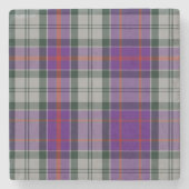 Culloden Dress Tartan Stenen Onderzetter (Voorkant)