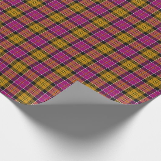 Culloden Scotland District Tartan Cadeaupapier (Hoek)