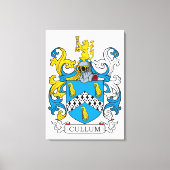 Cullum Family Crest Canvas Afdruk (Voorkant)