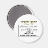 CULPEPER MINUTEMEN MAGNEET (Voorkant / Achterkant)