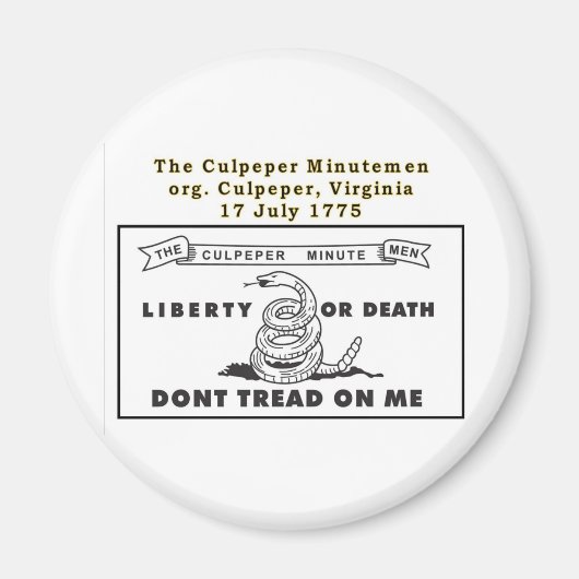CULPEPER MINUTEMEN MAGNEET (Voorkant)