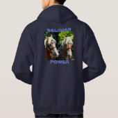 Culpeper Va Draft Horse and Mule Show 2009 Hoodie (Achterkant)