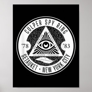 Culper Spy Ring Revolutionaire Oorlog Poster