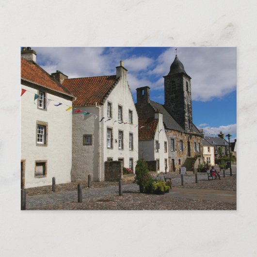 Culross Fife Schotland Briefkaart (Voorkant)