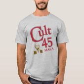 Cult 45 Trump MAGA #cult45 t-shirt (Voorkant)