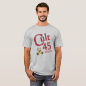 Cult 45 Trump MAGA #cult45 t-shirt (Voorkant volledig)