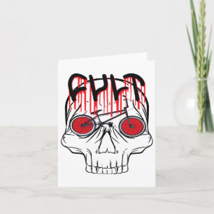 Cult BMX Halloween kostuum cadeau voor vrouwen mei Kaart