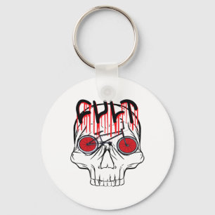 Cult BMX Halloween kostuum cadeau voor vrouwen mei Sleutelhanger