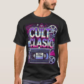 Cult Classic Retro 80s Graphic T-shirt – VHS Horro (Voorkant)
