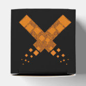 Cult cross gothic ritual Halloween Pagan fire art Bedankdoosjes (Bovenkant)