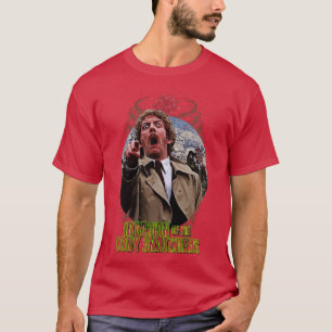 Cult Horrorfilm ontwerp invasie vanlichaamsvreter T-shirt