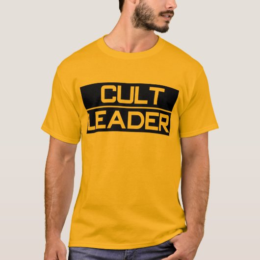 CULT LEADER T-SHIRT (Voorkant)