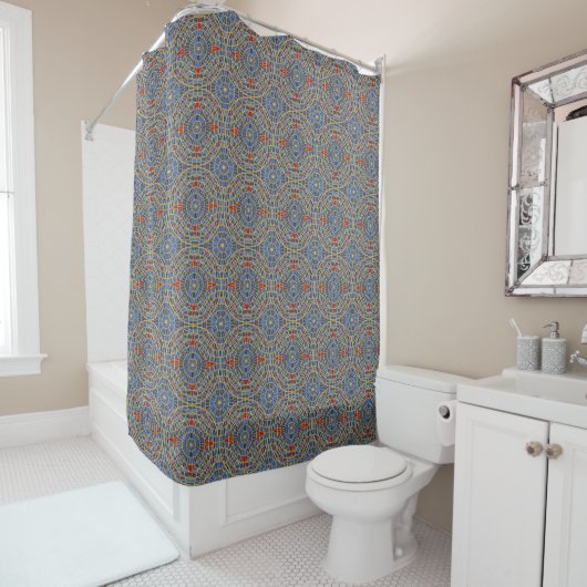 "Cult of Marriott Carpeting" Shower Curtain Douchegordijn (In situ)