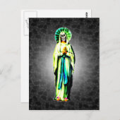 Cult of Santa Muerte Briefkaart (Voorkant / Achterkant)