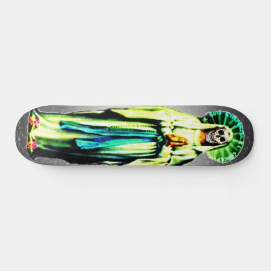 Cult of Santa Muerte Persoonlijk Skateboard (Horizontaal)