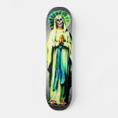 Cult of Santa Muerte Persoonlijk Skateboard (Voorkant)