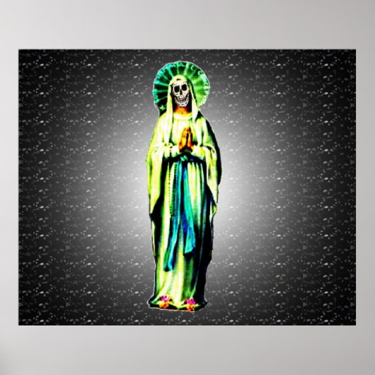 Cult of Santa Muerte Poster (Voorkant)