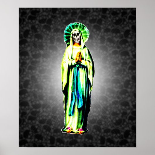 Cult of Santa Muerte Poster (Voorkant)