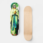 Cult of Santa Muerte Skateboard (Voorkant)