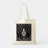 Cult of the lamb tote bag (Achterkant)