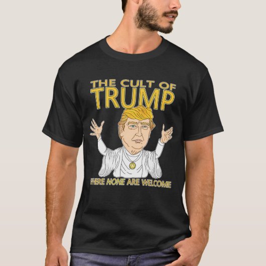 Cult of Trump Black T-shirt (Voorkant)