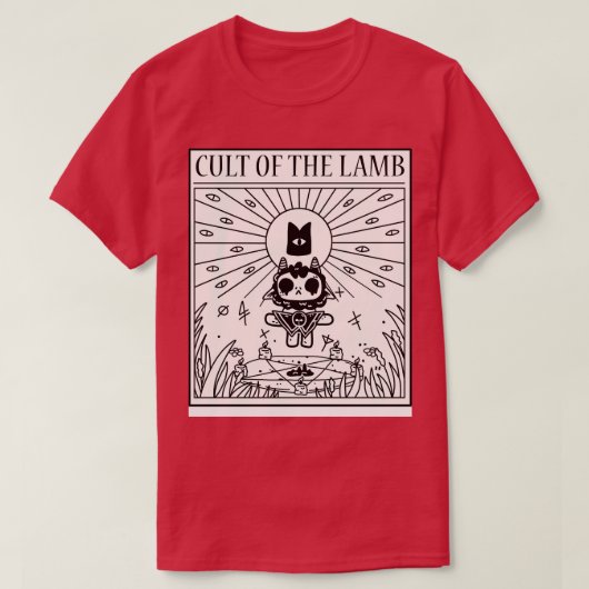 Cult van het lam 2 t-shirt (Design voorkant)