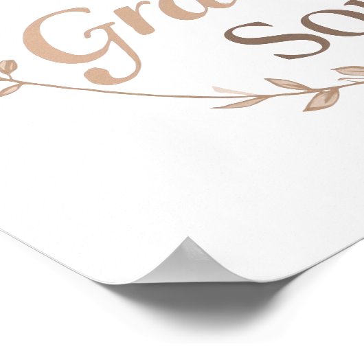 Cultivate a Peaceful and Grateful Spirit Poster (Hoek)