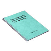 Cultivating Growth Through Thoughtful Therapy Notitieboek (Rechterzijde)
