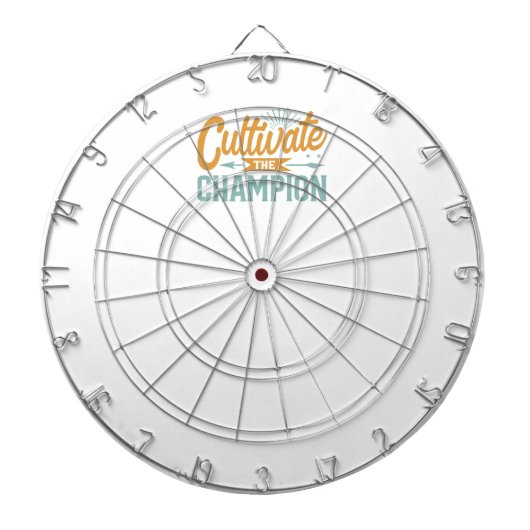 Cultiveer de kampioen dartbord (Voorkant)