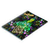 Cultiveer liefde Boeddha Spiral Notitieboek (Linkerzijde)