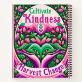 Cultiveer vriendelijkheid oogst verandering notitieboek (Achterkant)