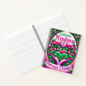 Cultiveer vriendelijkheid oogst verandering notitieboek (Binnen)