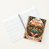 Cultiveer vriendelijkheid oogst verandering notitieboek (Binnen)