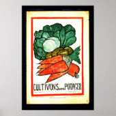 Cultivons Notre Potager 1916 Poster (Voorkant)