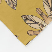 Cultural Mandala Design Fleece Deken (Hoek)