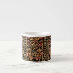 Cultural Sapphire "Aztec Dream" Espresso Mok