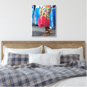 culture dancing canvas afdruk (Insitu (Slaapkamer))