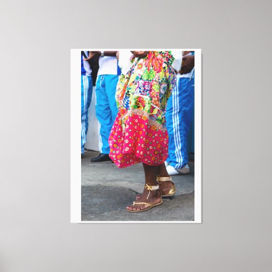 culture dancing canvas afdruk (Voorkant)